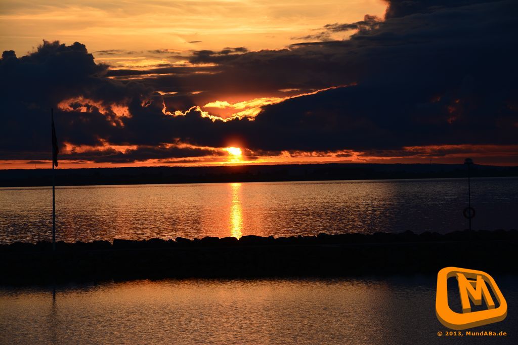 Sonnenuntergang am V&auml;ttersee